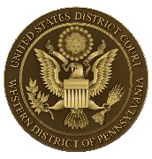U.S. District Court, West District of Pennsylvania seal